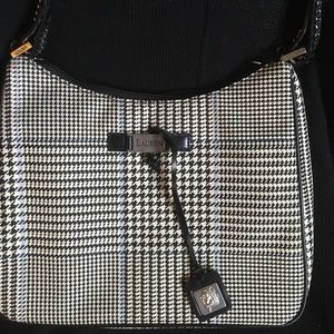 Lauren by Ralph Lauren Houndstooth Bag